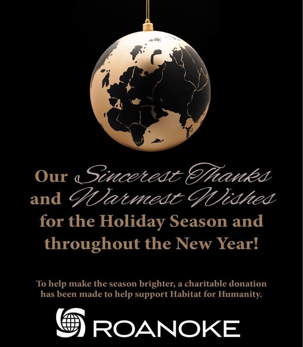 Happy Holidays from Roanoke