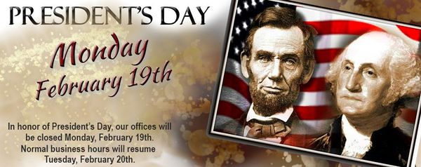 President’s Day 2018