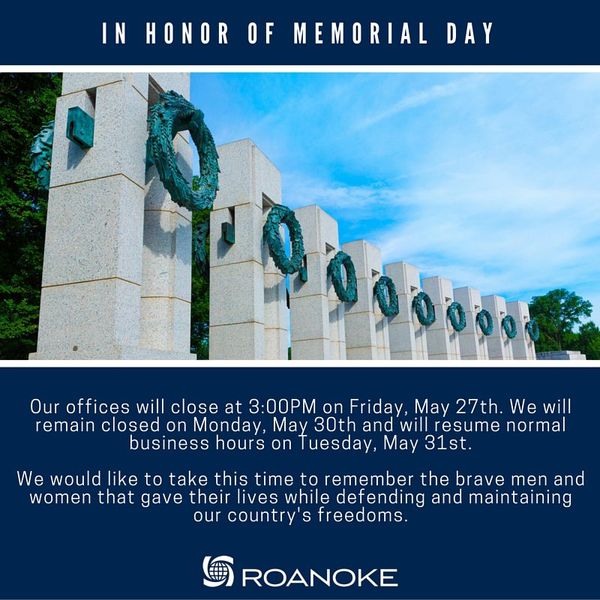 Memorial Day 2016 Hours